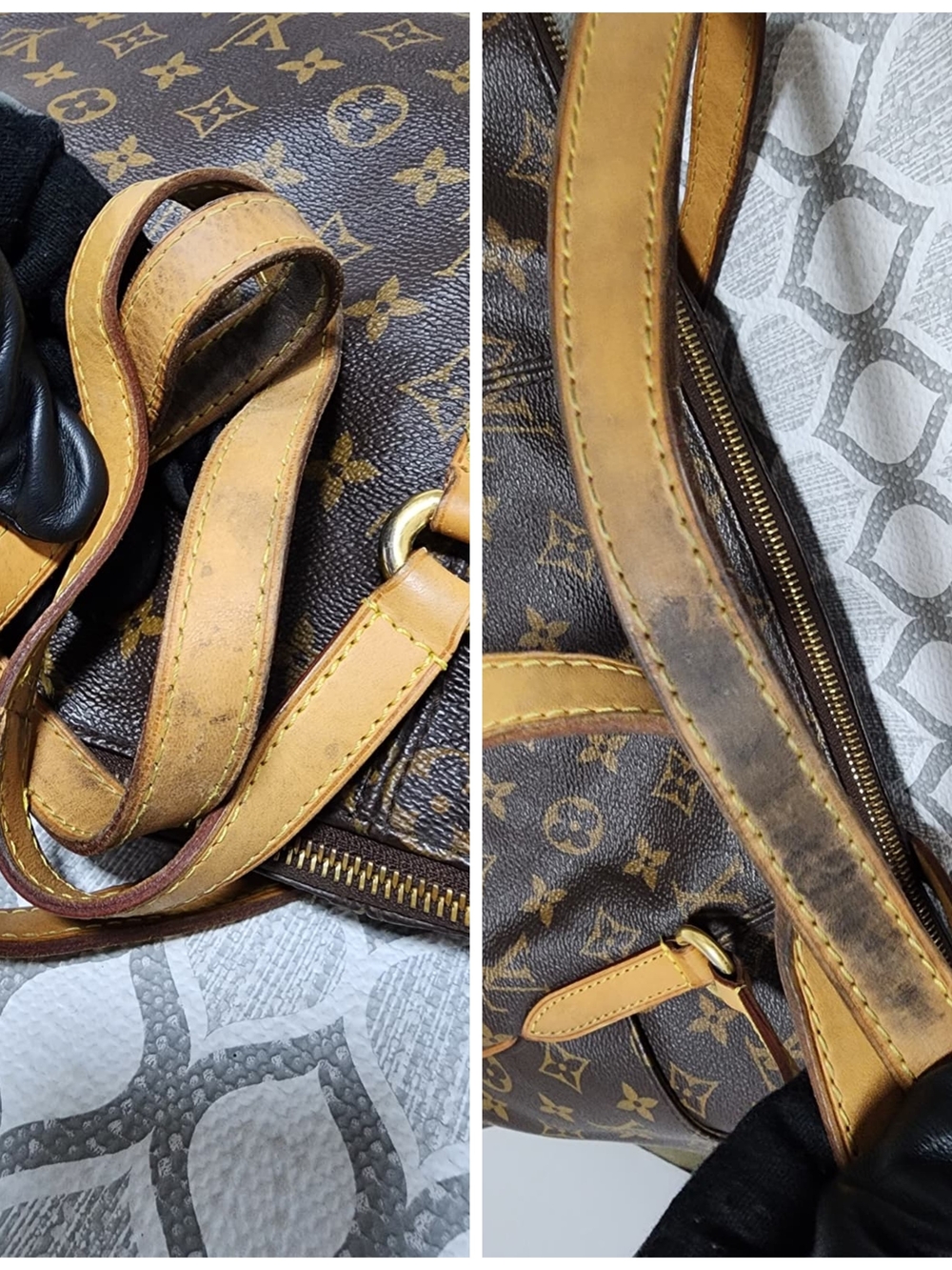 LOUIS VUITTON Totally GM Monogram Canvas Shoulder Bag Brown - Picture 11 of 16